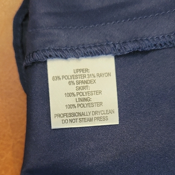 LOFT Blue Midi Dress - Picture 5 of 5